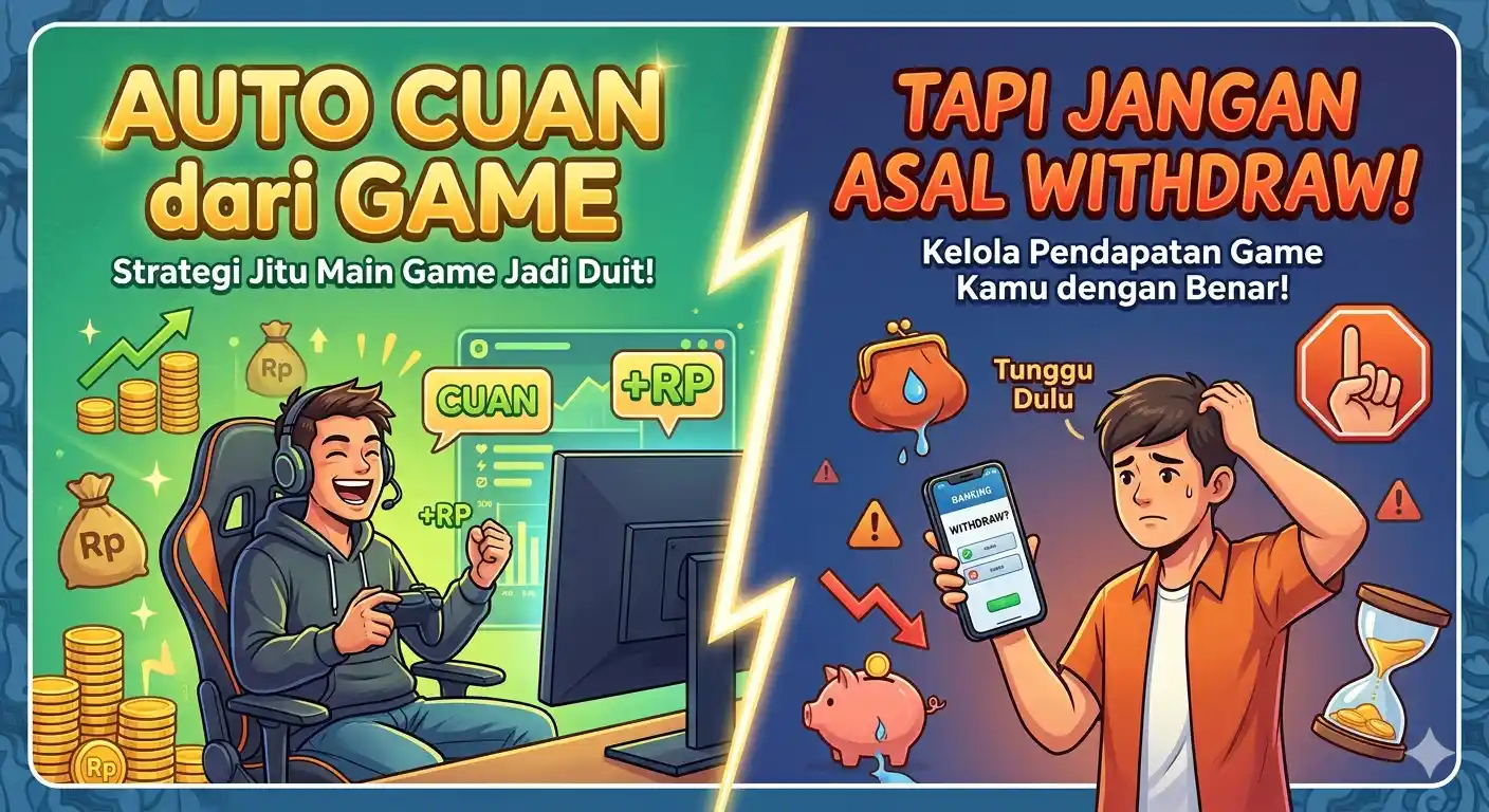 Auto Cuan dari Game, Tapi Jangan Asal Withdraw